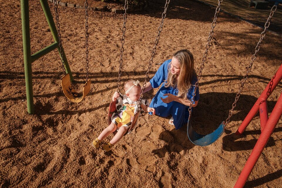 Carolzinha e a mamãe 