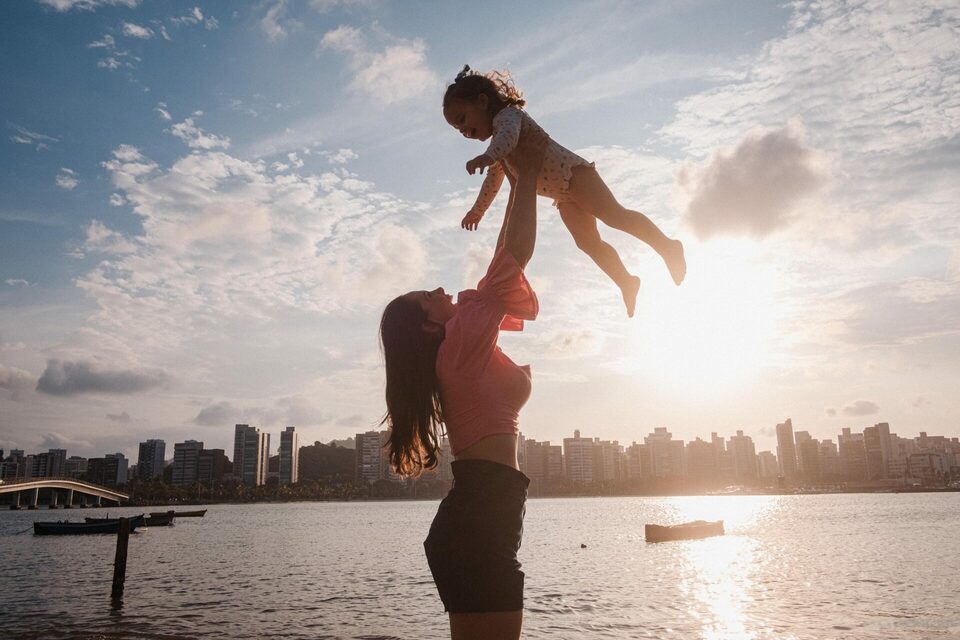 Uma tarde especial Clara e a Mamãe 